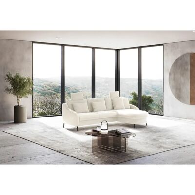 SIT&MORE Soul L-Form Microfaser Beige Couch - Sofa SIT&MORE Soul L-Form Microfaser Beige Couch - Sofa
