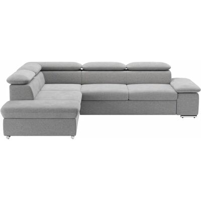 SIT & MORE Valantine L-Form Grau Sofa - Sofa SIT & MORE Valantine L-Form Grau Sofa - Sofa