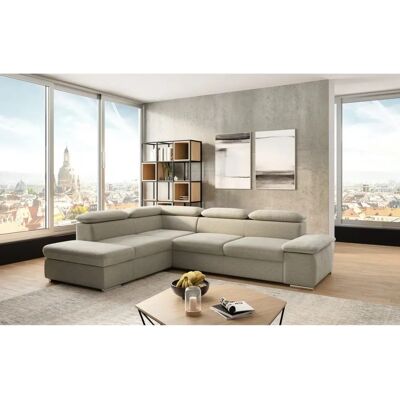 SIT & MORE Valantine L-Form Beiges Sofa - Sofa SIT & MORE Valantine L-Form Beiges Sofa - Sofa