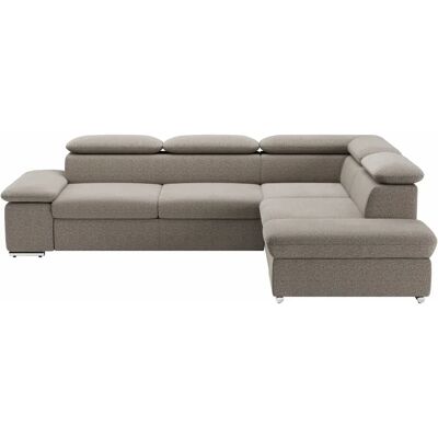SIT & MORE Valantine L-Form Sofa - L-Form, Rechte Ottomane, Schlaffunktion SIT & MORE Valantine L-Form Sofa - L-Form, Rechte Ottomane, Schlaffunktion