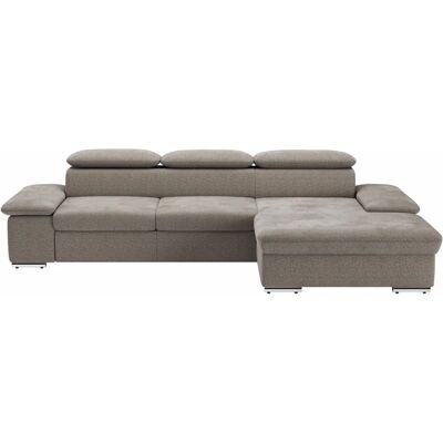 SIT & MORE Valantine L-Form Sofa - Recamiere rechts, Polyester, Europa SIT & MORE Valantine L-Form Sofa - Recamiere rechts, Polyester, Europa