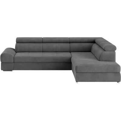SIT & MORE Broadway L-Form Sofa - L-Form grau Couch - 270cm SIT & MORE Broadway L-Form Sofa - L-Form grau Couch - 270cm