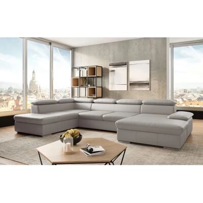 SIT & MORE Valantine U-Form Sofa - Naturleder, Recamiere rechts SIT & MORE Valantine U-Form Sofa - Naturleder, Recamiere rechts