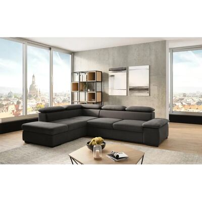 SIT&MORE Alcudia L-Form Sofa - L-Form mit verstellbarem Kopf & Armteil SIT&MORE Alcudia L-Form Sofa - L-Form mit verstellbarem Kopf & Armteil