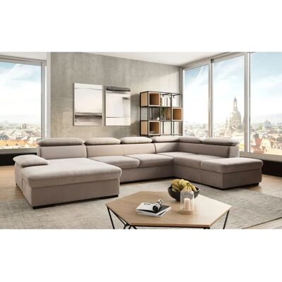 SIT & MORE Alcudia U-Form Sofa - Microfaser Euphoria SIT & MORE Alcudia U-Form Sofa - Microfaser Euphoria