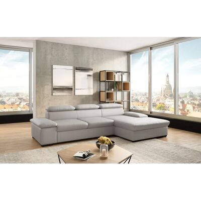 SIT & MORE Alcudia L-Form Sofa - Arm- & Kopfteil verstellbar, Light Grey SIT & MORE Alcudia L-Form Sofa - Arm- & Kopfteil verstellbar, Light Grey