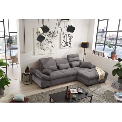 Musterring Ecksofa Set SO4100 V - Modular, Grau, Recamiere rechts - Sofa Musterring Ecksofa Set SO4100 V - Modular, Grau, Recamiere rechts - Sofa