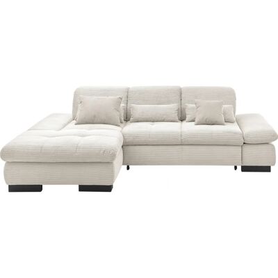 Musterring - SO4100 V - Weiß - 284x80x190 - Ecksofa Musterring - SO4100 V - Weiß - 284x80x190 - Ecksofa