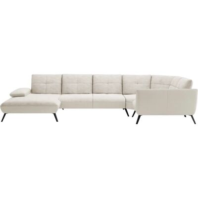 PLACES OF STYLE Mikado U-Form Sofa - U-förmig, Beige, 6 Sitze PLACES OF STYLE Mikado U-Form Sofa - U-förmig, Beige, 6 Sitze
