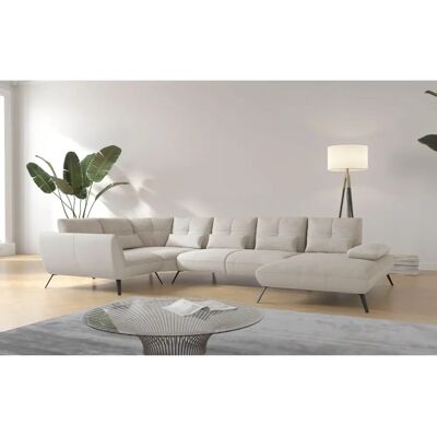 Places of Style Mikado U-Form Beige Sofa - U-förmige Wohnlandschaft Places of Style Mikado U-Form Beige Sofa - U-förmige Wohnlandschaft