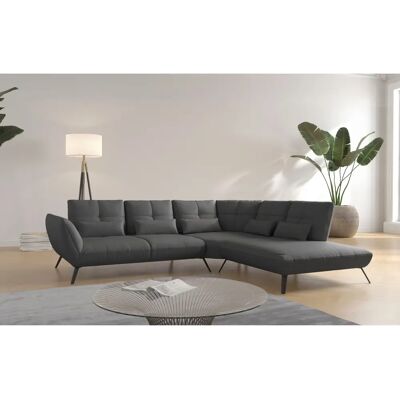 Places of Style Mikado L-Form Dunkelgrau Sofa - Sofa Places of Style Mikado L-Form Dunkelgrau Sofa - Sofa