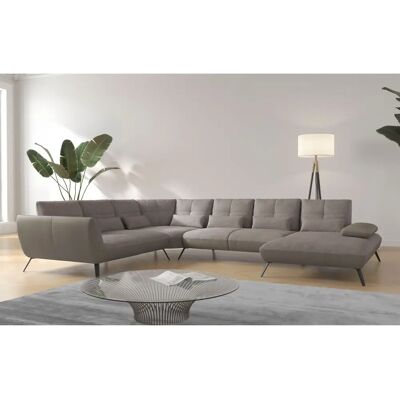 PLACES OF STYLE Mikado U-Form Sofa - Taupe - U-förmiger Sofa PLACES OF STYLE Mikado U-Form Sofa - Taupe - U-förmiger Sofa