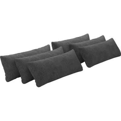 Places of Style - Mikado - dunkelgrau - 65x25x10 cm - Cushion Places of Style - Mikado - dunkelgrau - 65x25x10 cm - Cushion