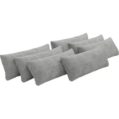 Places of Style Mikado - silberfarben - 65x25x10 cm - Sofakissen Places of Style Mikado - silberfarben - 65x25x10 cm - Sofakissen