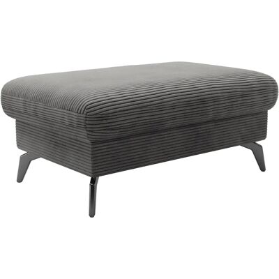 SIT & MORE Morris Jubi Stauraumhocker - Grau - Stauraum, Polyester SIT & MORE Morris Jubi Stauraumhocker - Grau - Stauraum, Polyester