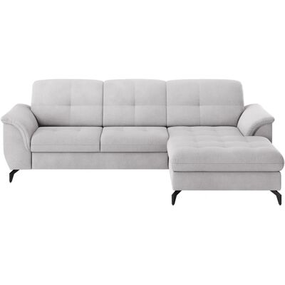 SIT & MORE Zora L-Form Sofa - 262cm, Weiß, 4,5 Sitze SIT & MORE Zora L-Form Sofa - 262cm, Weiß, 4,5 Sitze