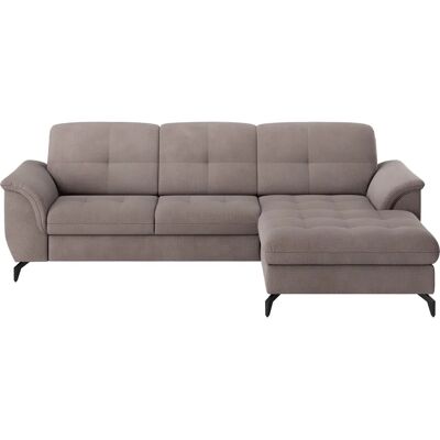 SIT & MORE Zora L-Form Taupe Sofa - Sofas SIT & MORE Zora L-Form Taupe Sofa - Sofas