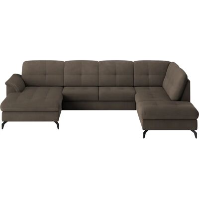 SIT & MORE Zora U-Form Sofa - U-Form, Made in Europe, Stauraum, Bettfunktion SIT & MORE Zora U-Form Sofa - U-Form, Made in Europe, Stauraum, Bettfunktion