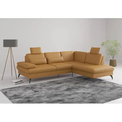 SIT & MORE Morris L-Form Sofa - Verstellbare Sitztiefen, Leder SIT & MORE Morris L-Form Sofa - Verstellbare Sitztiefen, Leder
