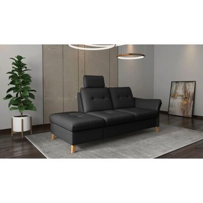 SIT & MORE - Recamiere - schwarz - 210x92x90 - Sofa SIT & MORE - Recamiere - schwarz - 210x92x90 - Sofa