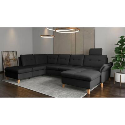 SIT & MORE Göteborg Schwarzes Sofa - Couch SIT & MORE Göteborg Schwarzes Sofa - Couch
