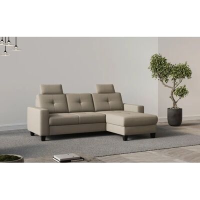 Ecksofa Varese L-Form - Wendbar Taupe von Places of Style Ecksofa Varese L-Form - Wendbar Taupe von Places of Style