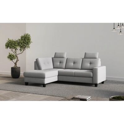Places of Style Varese Couch - 4,5-Sitzer, Grau, Polyester, Modern Places of Style Varese Couch - 4,5-Sitzer, Grau, Polyester, Modern