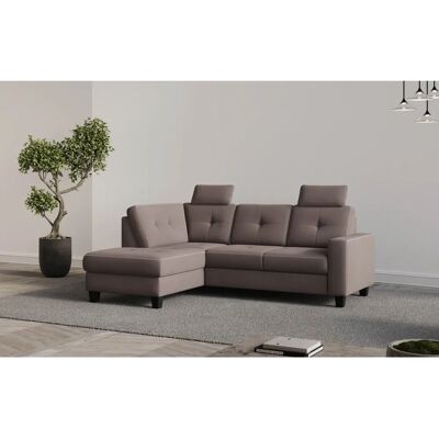 Places of Style Varese Taupe Sofa - Sofas Places of Style Varese Taupe Sofa - Sofas