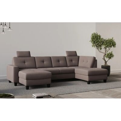 Places of Style Varese Taupe Sofa - Sofa Places of Style Varese Taupe Sofa - Sofa
