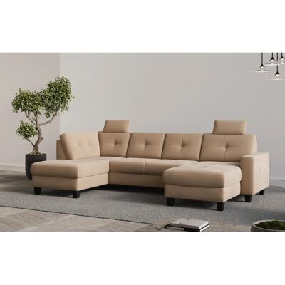 Places of Style Varese - Mikrofaser-Sofa - 6,5 Sitze Places of Style Varese - Mikrofaser-Sofa - 6,5 Sitze