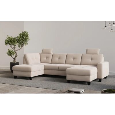 Places of Style Varese Beigefarbene Eckcouch - Sofa Places of Style Varese Beigefarbene Eckcouch - Sofa