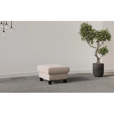Places of Style Varese Beige Hocker - Ottomane Places of Style Varese Beige Hocker - Ottomane