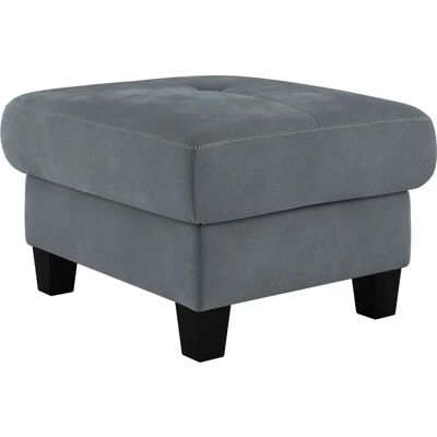 Places of Style Varese Grau Polsterhocker - Hocker Places of Style Varese Grau Polsterhocker - Hocker