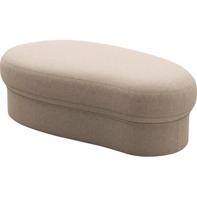 SIT & MORE Samba Taupe Hocker - Polsterhocker SIT & MORE Samba Taupe Hocker - Polsterhocker