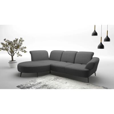 SIT & MORE Dance Sofa - 5-Sitzer, Dunkelgrau, Modular SIT & MORE Dance Sofa - 5-Sitzer, Dunkelgrau, Modular