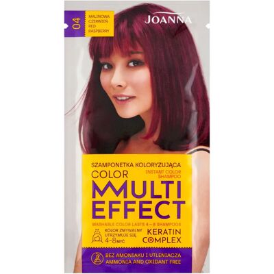 Joanna Modèle - Rouge Framboise - Shampoo rafraîchissant la couleur - 35g - Publicité Joanna Modèle - Rouge Framboise - Shampoo rafraîchissant la couleur - 35g - Publicité