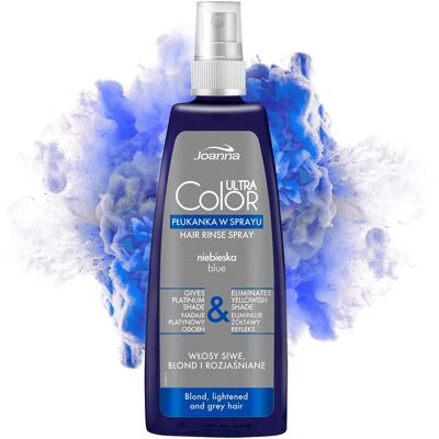 Joanna Ultra Color System Blau Sprühkur - Haarfarbe Behandlung Joanna Ultra Color System Blau Sprühkur - Haarfarbe Behandlung