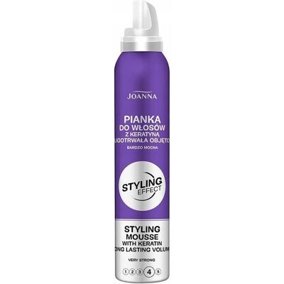 Joanna Styling Effect Schaum mit Keratin - Haarmousse Joanna Styling Effect Schaum mit Keratin - Haarmousse