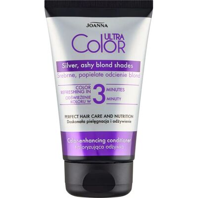 Joanna Ultra Color Silver Ash Blonde Hair Toner & Conditioner - Salon-Quality, 100g Joanna Ultra Color Silver Ash Blonde Hair Toner & Conditioner - Salon-Quality, 100g