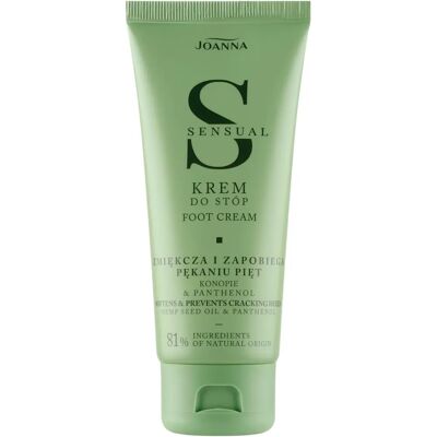 Joanna Sensual - Seed Oil & Panthenol - Foot Cream - Joanna Sensual - Seed Oil & Panthenol - Foot Cream -
