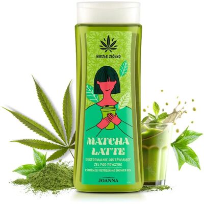 Joanna Matcha Latte Shower Gel - Hydrating, Vegan, 300ml Joanna Matcha Latte Shower Gel - Hydrating, Vegan, 300ml