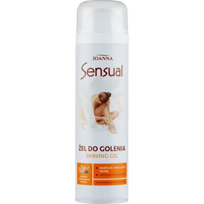 Joanna Sensual Shaving Gel 200ml - Shaving Gel for Women Joanna Sensual Shaving Gel 200ml - Shaving Gel for Women