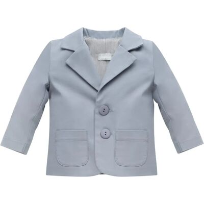 Pinokio Grijze Katoenen Charlie Jas - Kinderkleding voor feestelijke gelegenheden Pinokio Grijze Katoenen Charlie Jas - Kinderkleding voor feestelijke gelegenheden