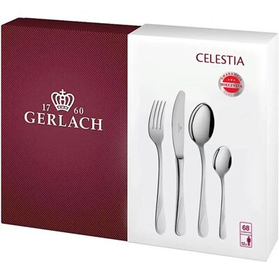 Gerlach Mondeks CELESTIA Bestekset 68 Stuks - Keukengerei Gerlach Mondeks CELESTIA Bestekset 68 Stuks - Keukengerei