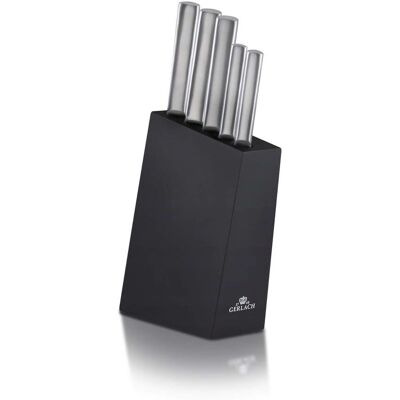 Set de cuchillos Gerlach Ambiente - Acero inoxidable, soporte de haya Set de cuchillos Gerlach Ambiente - Acero inoxidable, soporte de haya
