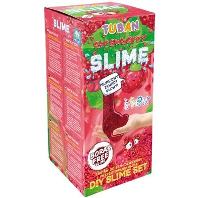 TUBAN TU3139 Kunsthandwerks-Spielzeug - Erdbeer Slime-Set TUBAN TU3139 Kunsthandwerks-Spielzeug - Erdbeer Slime-Set