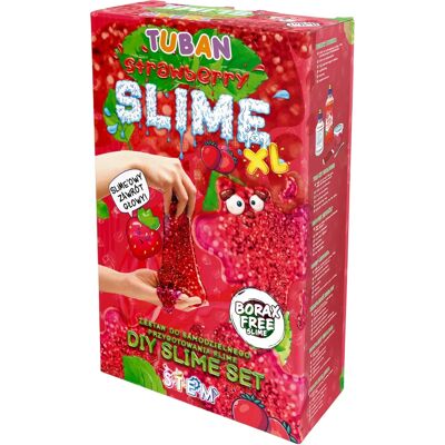 Tuban Modell mit Glitzer-Erdbeerduft Tuban Modell mit Glitzer-Erdbeerduft