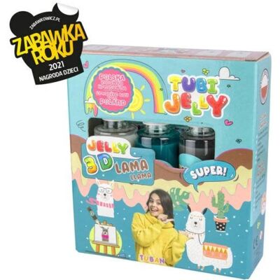 Tuban TU3321 Kunst/knutsel speelgoed - 3 kleuren Tubi Jelly-set Tuban TU3321 Kunst/knutsel speelgoed - 3 kleuren Tubi Jelly-set