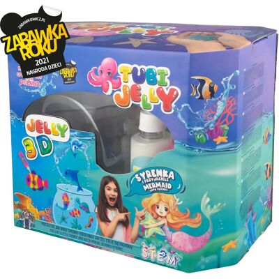 Tuban sztuka i rękodzieło - Zestaw Tubi Jelly 8 kolorów z akwarium Tuban sztuka i rękodzieło - Zestaw Tubi Jelly 8 kolorów z akwarium