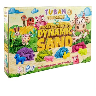 Tuban TU3552 art/craft toy - Mehrfarbiger dynamischer Sand in Polen Tuban TU3552 art/craft toy - Mehrfarbiger dynamischer Sand in Polen